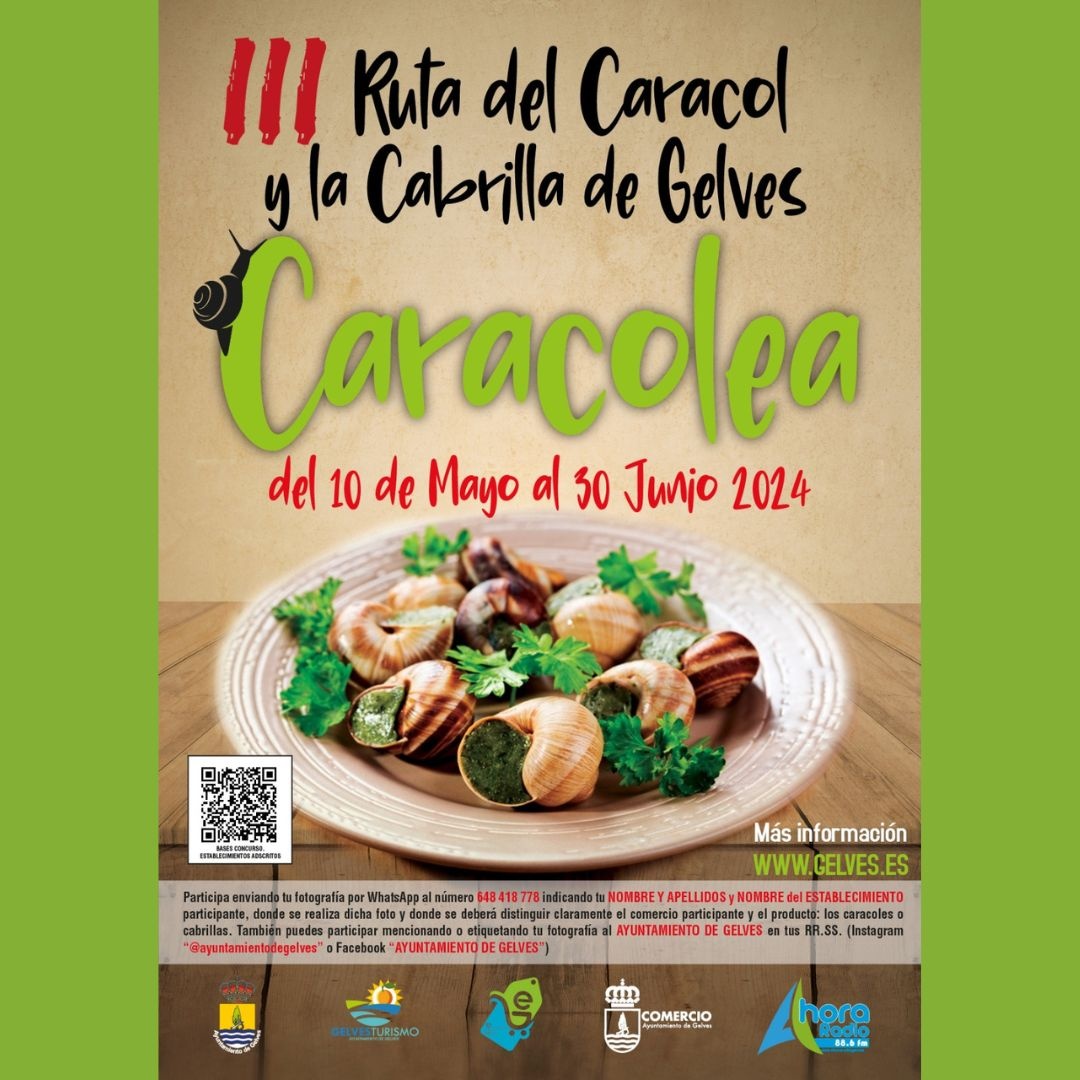 Sólo tres días para que finalice la 3ª edición de CARACOLEA, Ruta del Caracol y la Cabrilla en Gelves
