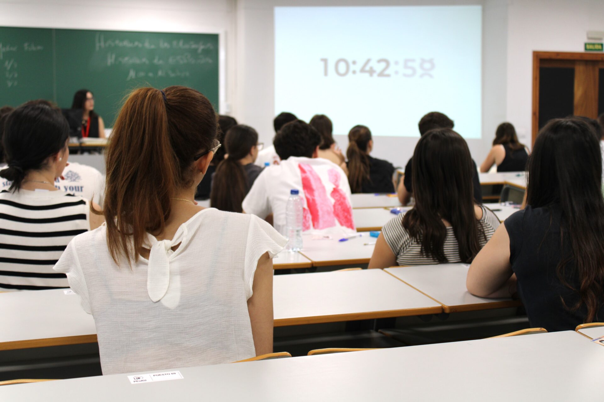 La primera jornada de la PEvAU extraordinaria transcurre sin incidencias en la US