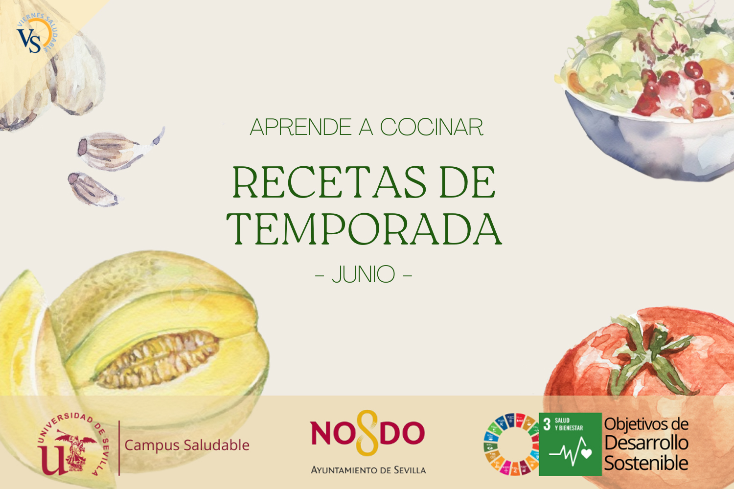La US te ofrece recetas de temporada para el mes de junio