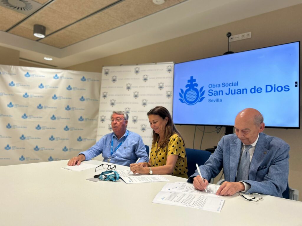 El Ateneo de Sevilla firma un acuerdo con la Obra Social San Juan de Dios para paliar desigualdades detectadas en niños atendidos en Atención Temprana