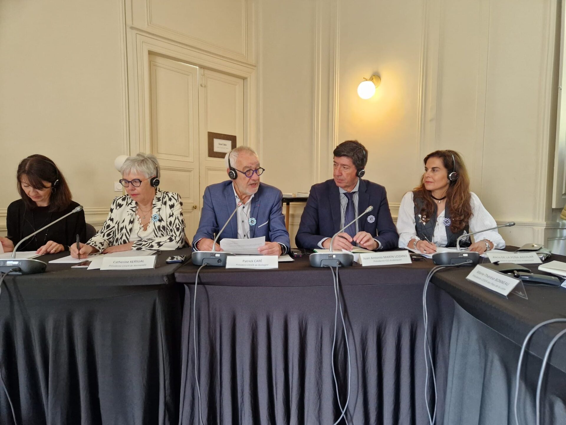 Juan Marín: “La voz de Andalucía será escuchada en Europa con la participación del CES en la Red Transnacional Atlántica”