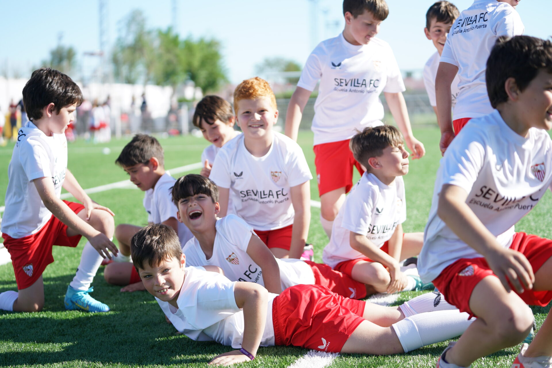 nuevo curso en la escuela antonio puerta, donde se crean deportistas con valores sevillistas