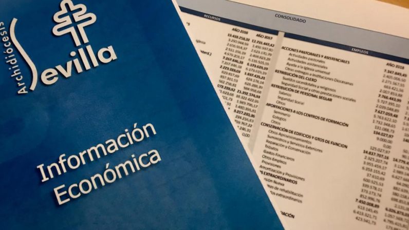 La Archidiócesis de Sevilla presentará el viernes la Información Económica de 2023