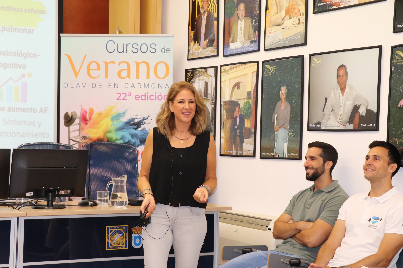La enfermera Begoña Ibáñez defiende que practicar deporte «libera» la angustia y la ansiedad en pacientes con trastornos mentales