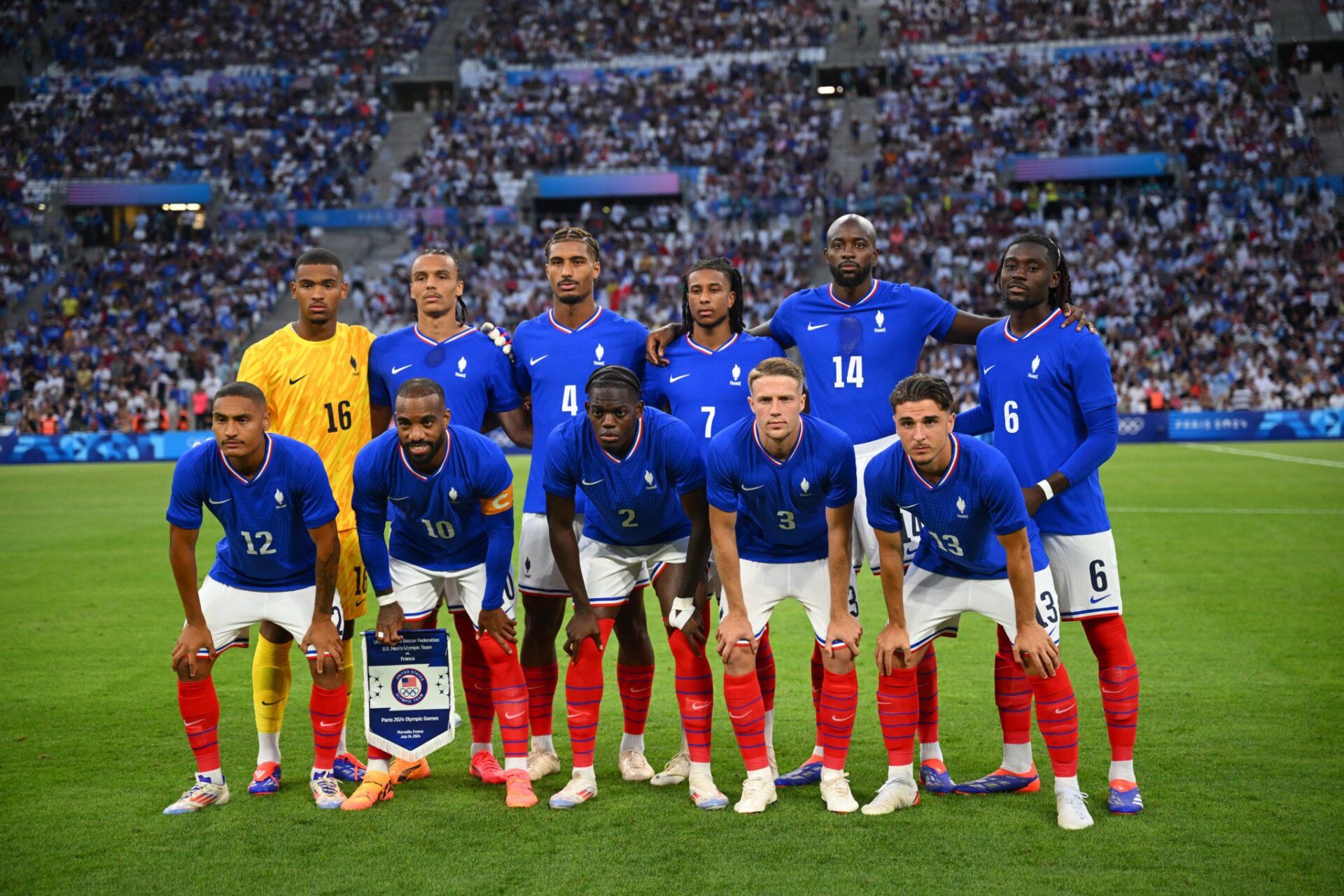 3-0: badé se estrena en parís 2024 con titularidad y gol ante estados unidos