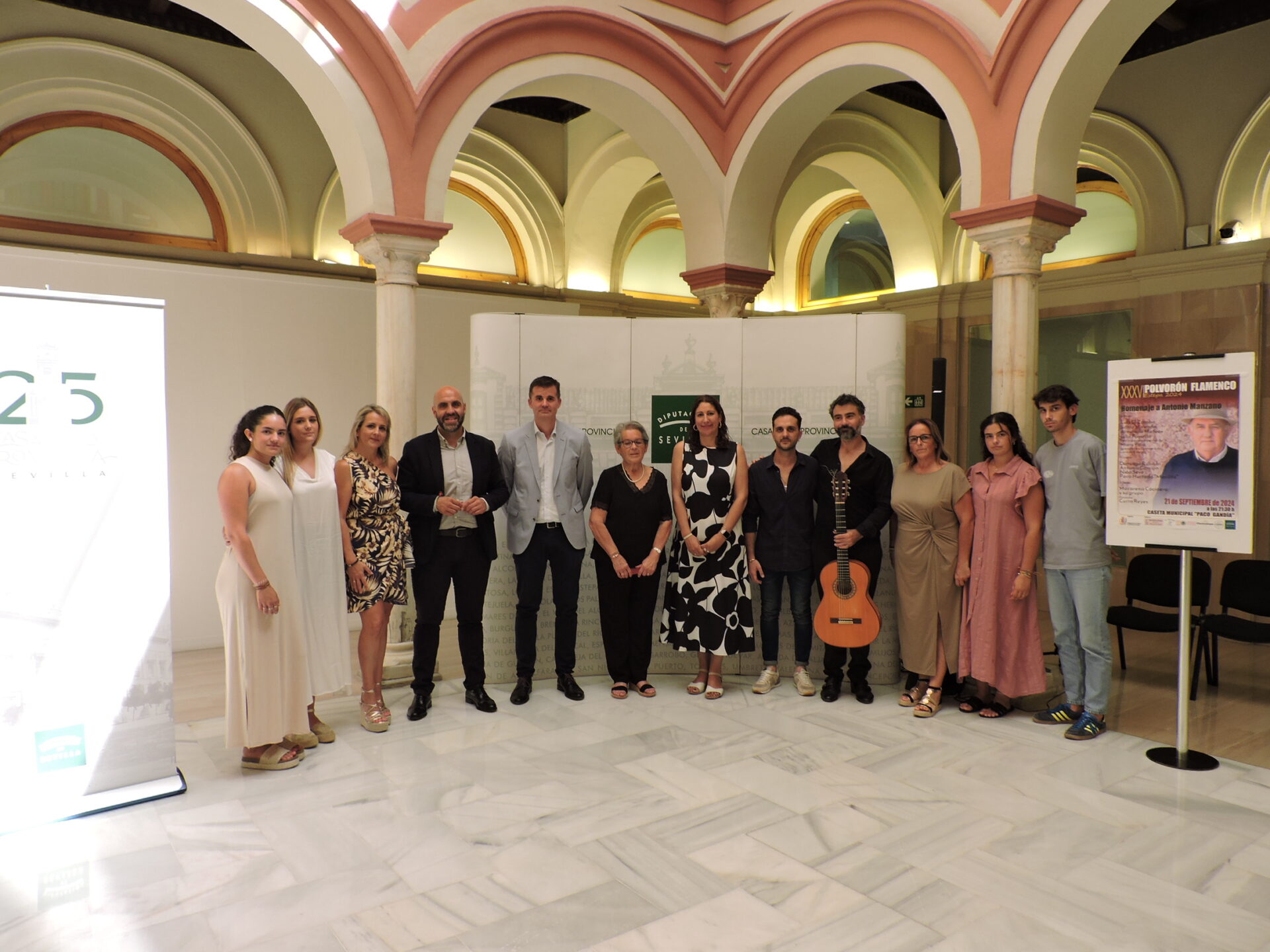 El XXXVI Polvorón Flamenco de Estepa se celebra el 21 de septiembre y rinde homenaje al gran aficionado estepeño, Antonio Manzano