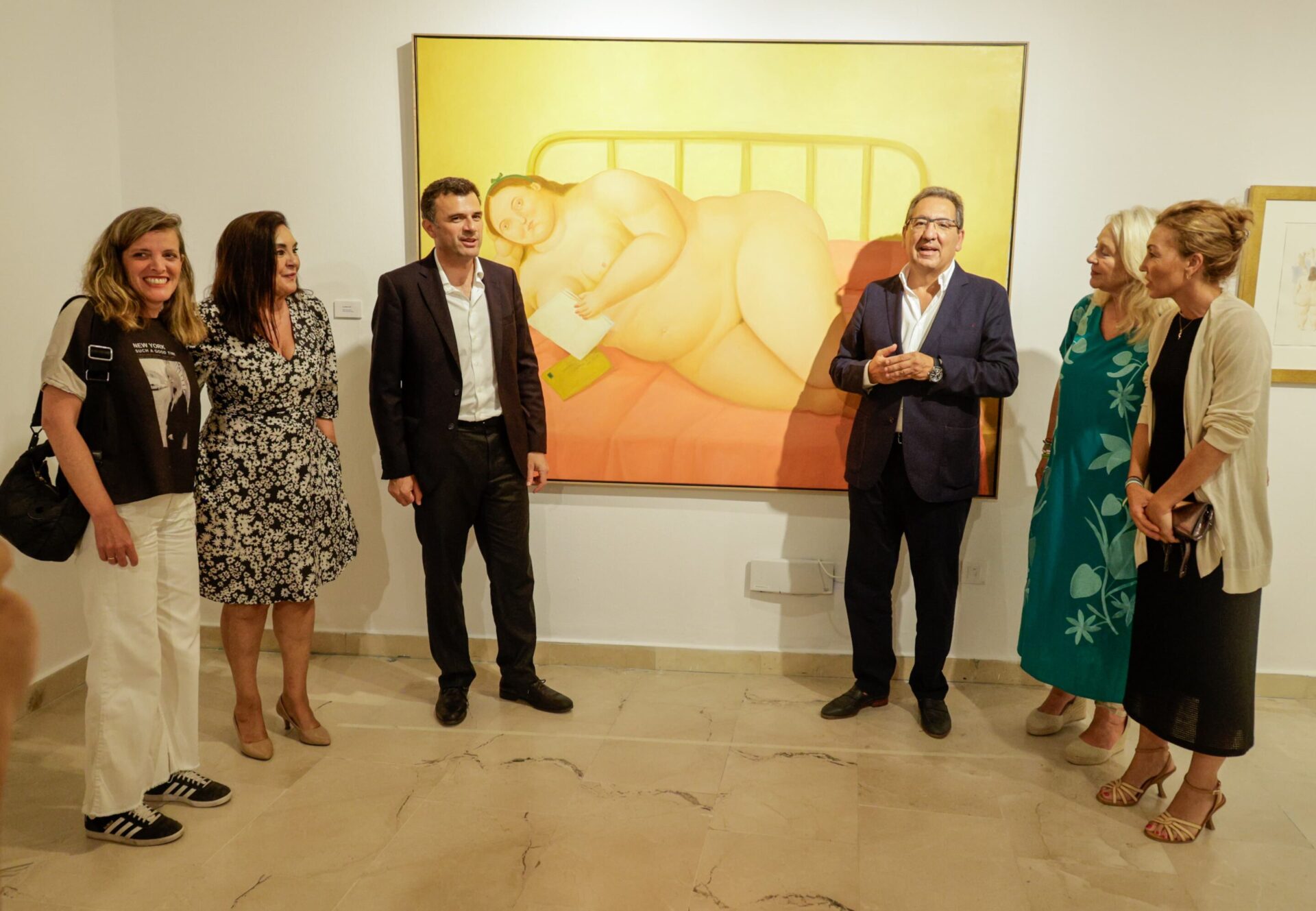 La Fundación Cajasol inaugura en Cádiz la muestra “Fernando Botero. Sensualidad y melancolía”