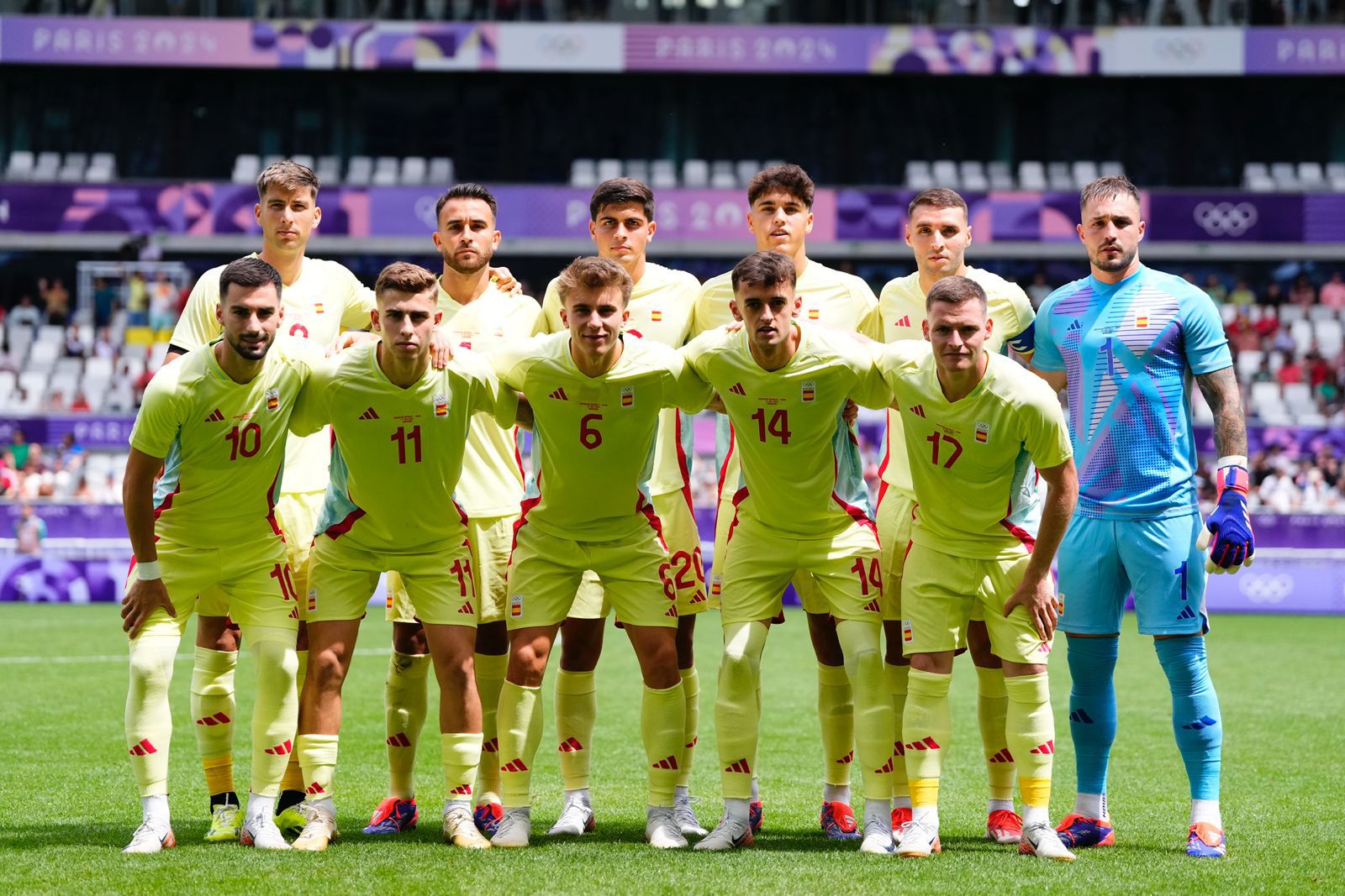 1-3: titularidad para juanlu en la victoria de españa ante república dominicana en parís 2024