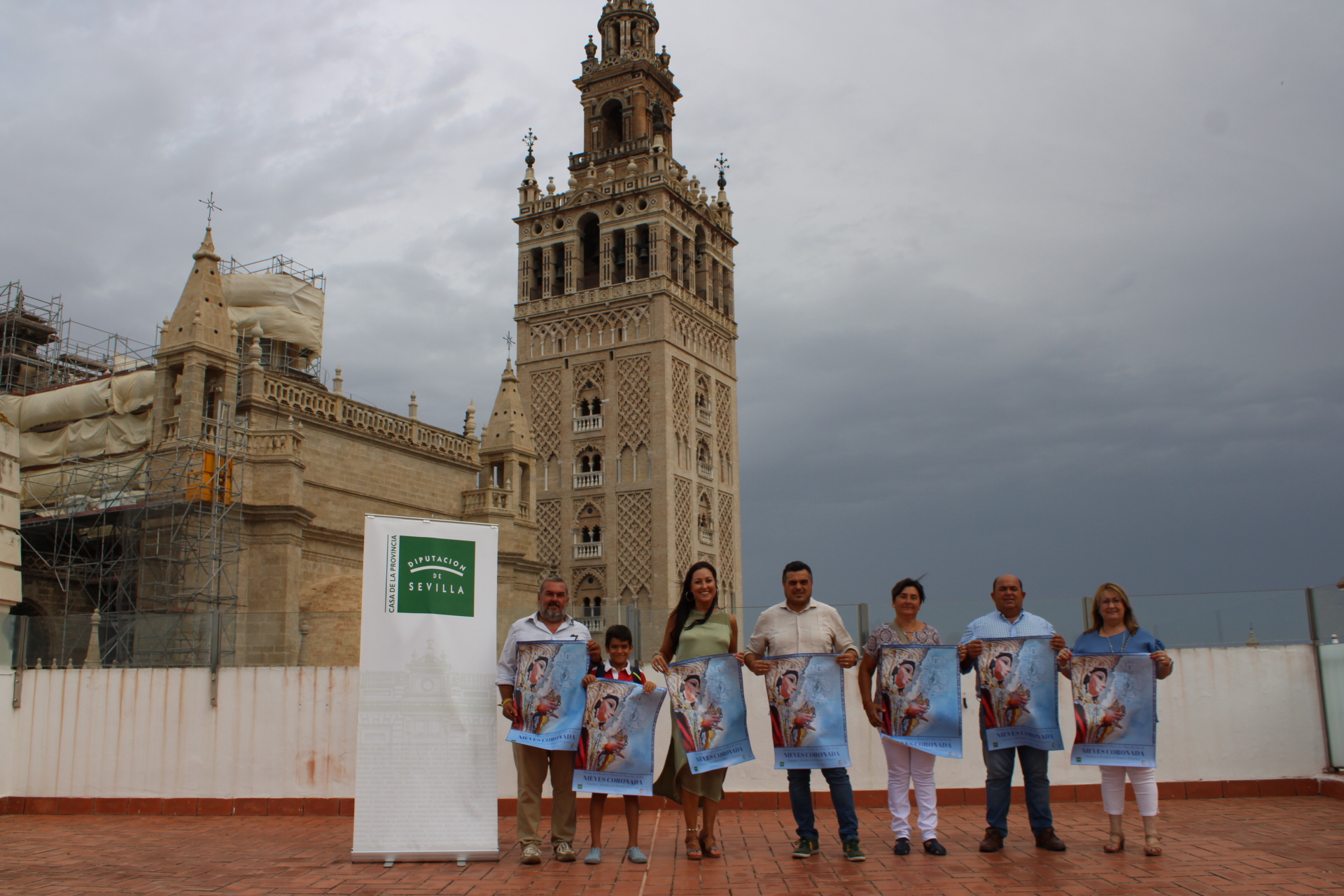 Manuel Machuca, autor del Cartel de las Fiestas Patronales de ‘Las Nieves’ de Benacazón, que se celebran del 2 al 6 de agosto
