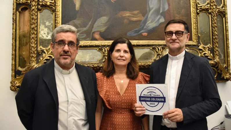 El Cabildo Catedral recibe el Sello Entidad Solidaria 2023 de Manos Unidas
