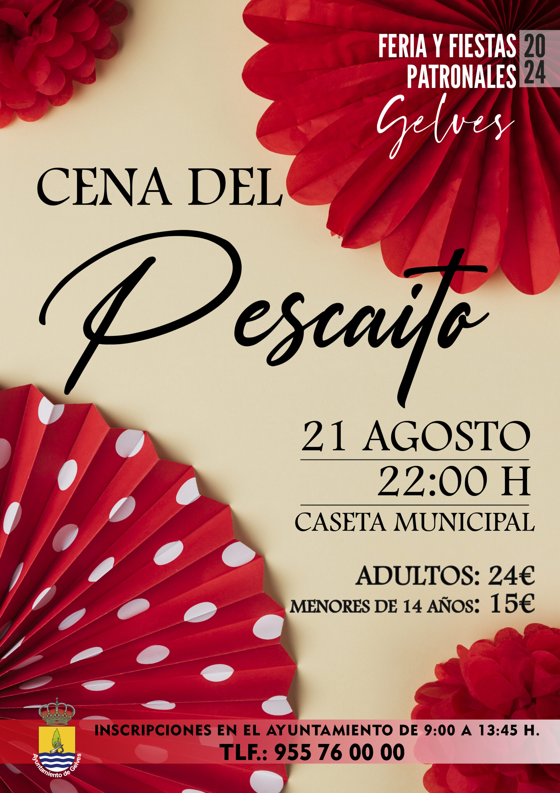 Últimos días para inscribirse a la tradicional cena del “Pescaito” en la Caseta Municipal