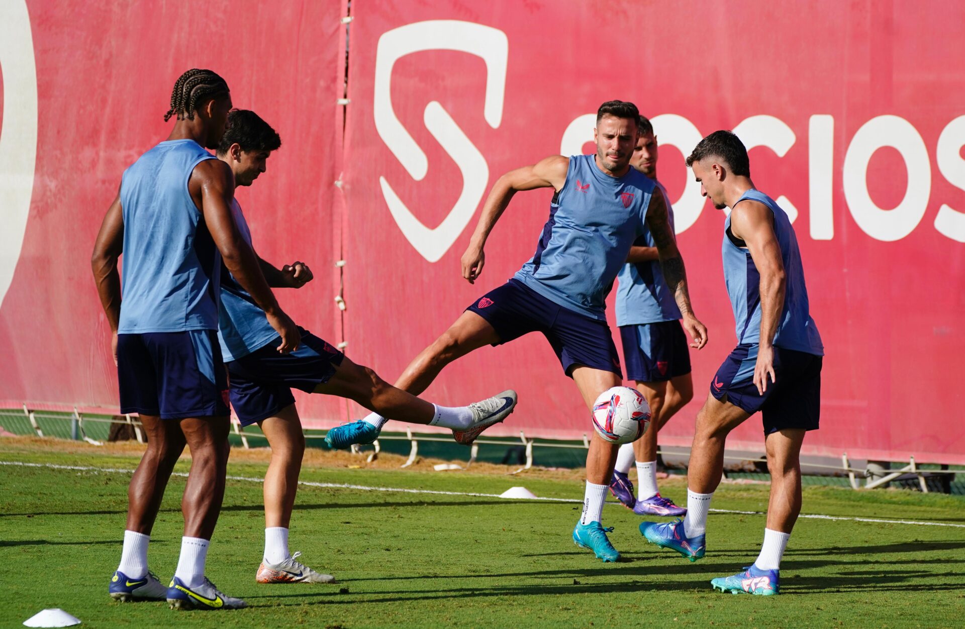 sesión matutina para pensar ya en el duelo frente al rcd mallorca