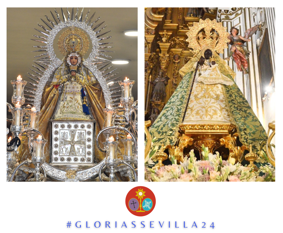 SEVILLA RETOMA EL TIEMPO DE GLORIAS CON LAS PROCESIONES DEL JUNCAL Y DE GUADALUPE DE SAN BUENAVENTURA