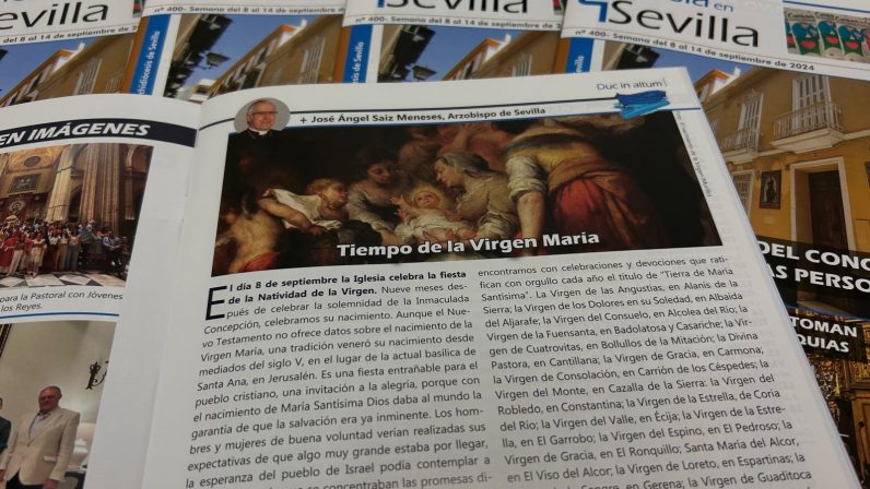 ‘Tiempo de la Virgen María‘, carta dominical del arzobispo de Sevilla del 8 de septiembre
