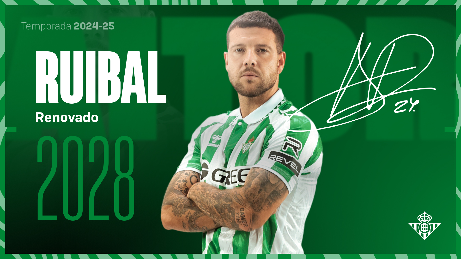 Aitor Ruibal renueva su contrato con el Real Betis