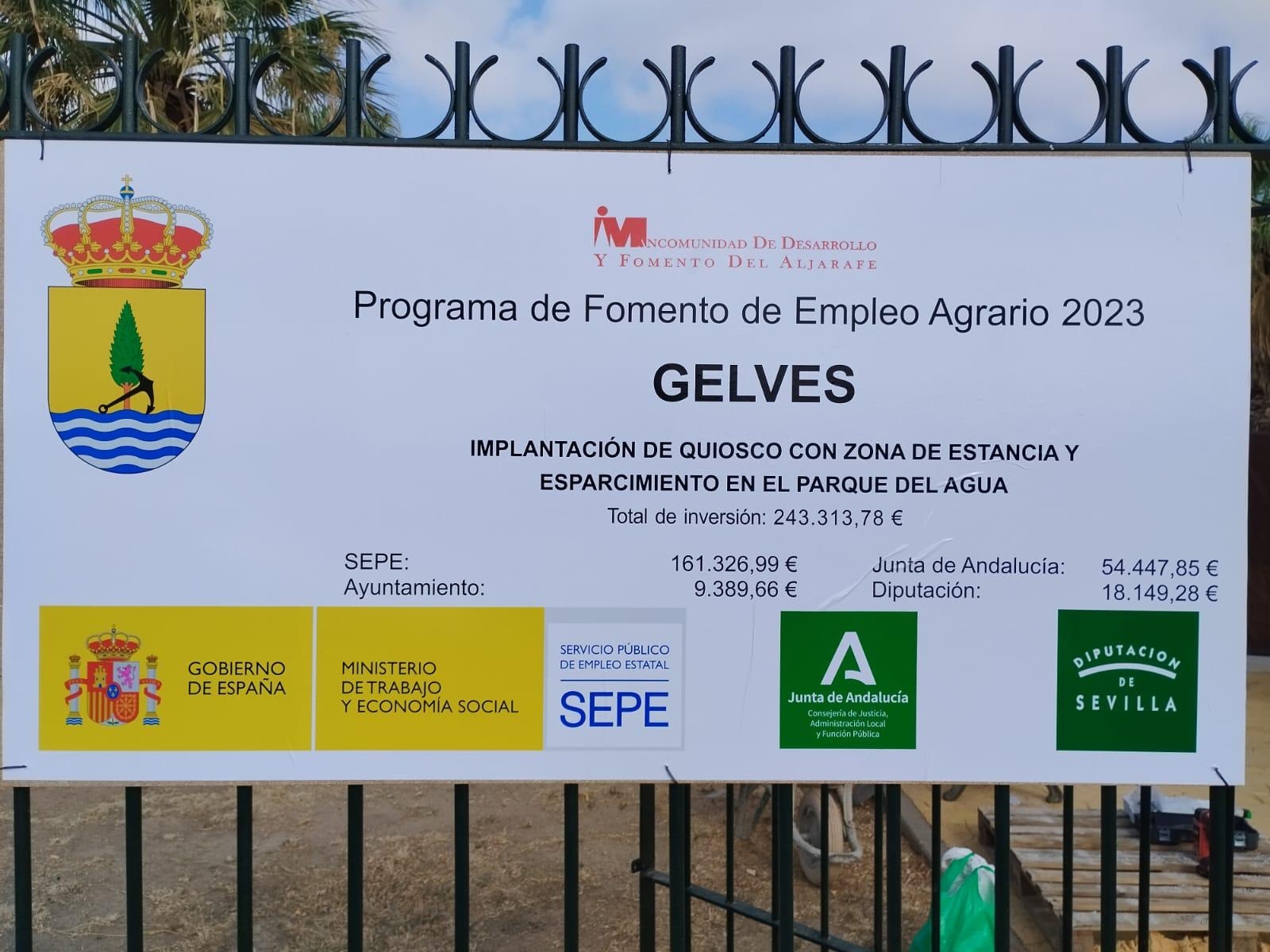 Avanzan a buen ritmo las obras de mejora del Parque del Agua
