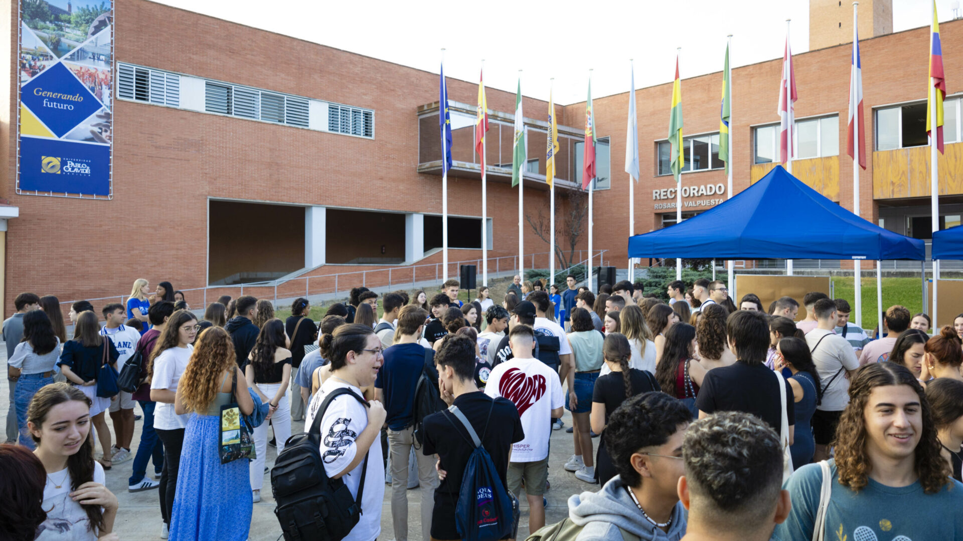 Más de diez mil estudiantes de grado comienzan sus clases en la Universidad Pablo de Olavide a partir del próximo lunes