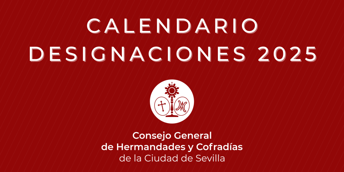 CALENDARIO DE DESIGNACIONES PARA EL AÑO 2025