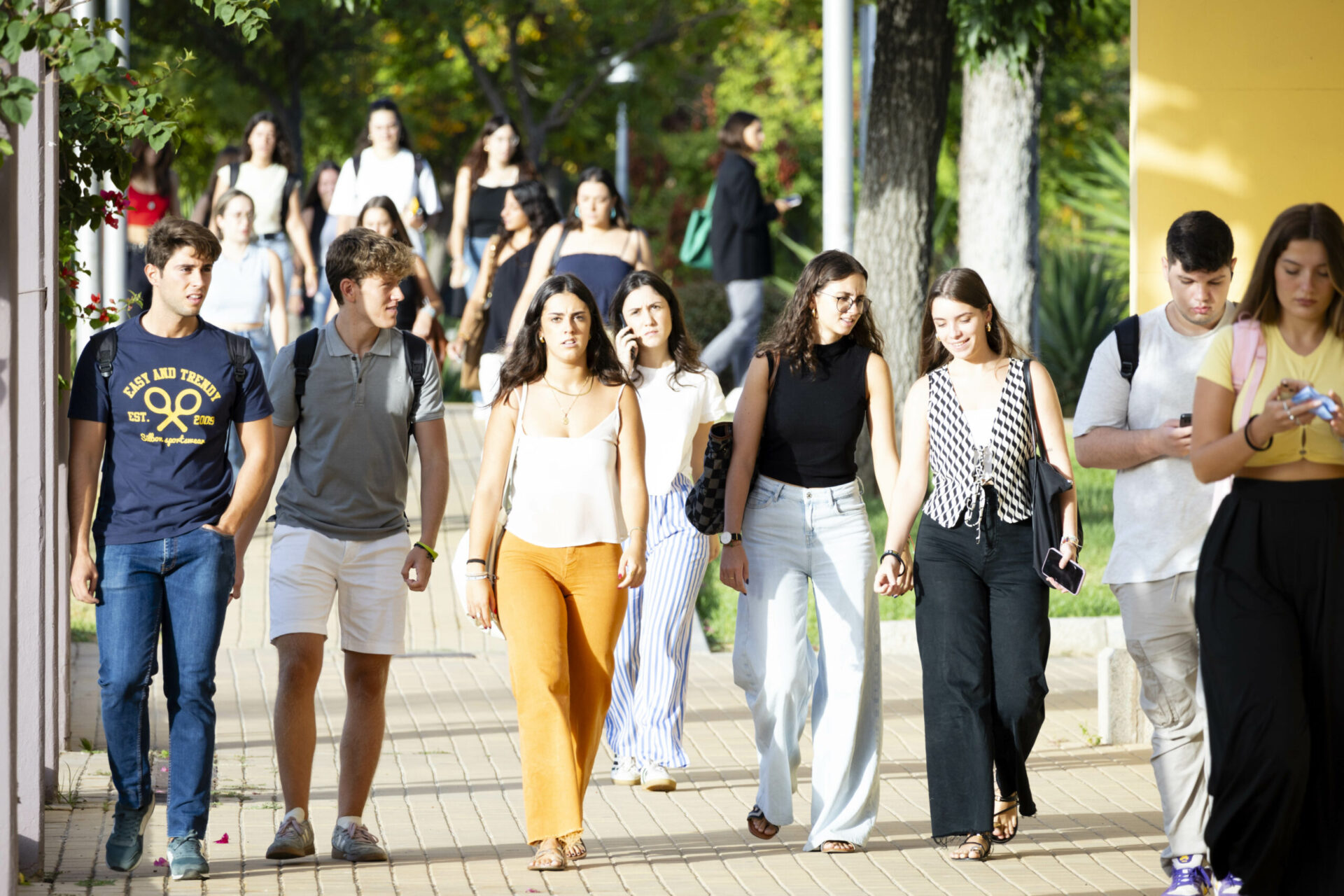 Arrancan las clases del curso 2024/2025 en la Universidad Pablo de Olavide