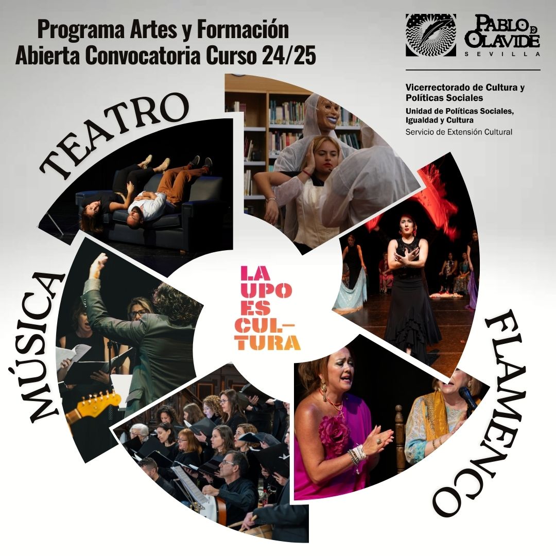Abierto el plazo para participar en el Programa ‘Artes y Formación’ de la UPO del curso 2024-2025