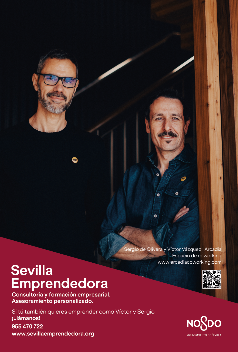 El Ayuntamiento impulsa los servicios de apoyo al emprendimiento de ‘Sevilla Emprendedora’ con una campaña protagonizada por empresarios sevillanos