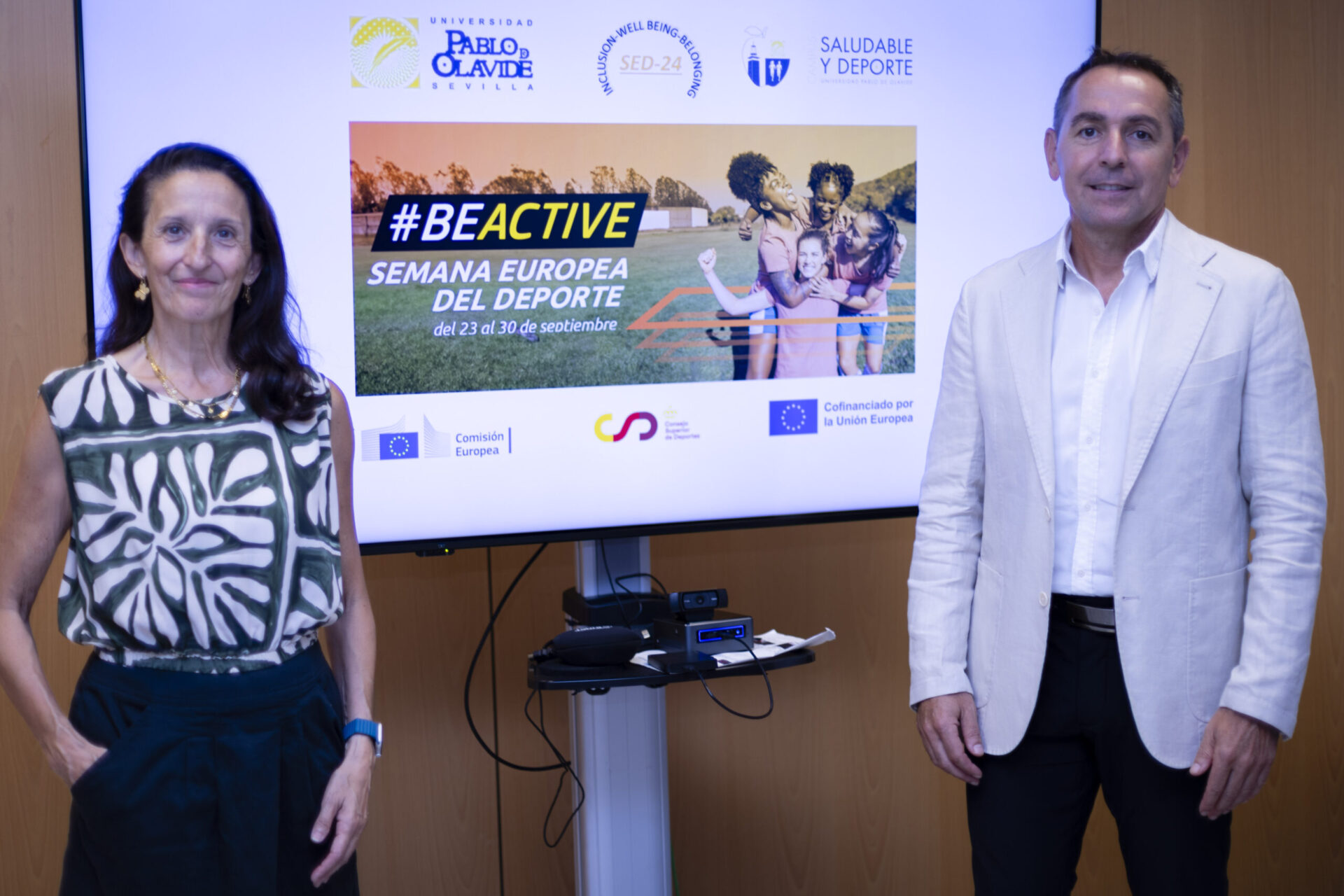 La UPO se suma a la Semana Europea del Deporte, #BeActive 2024