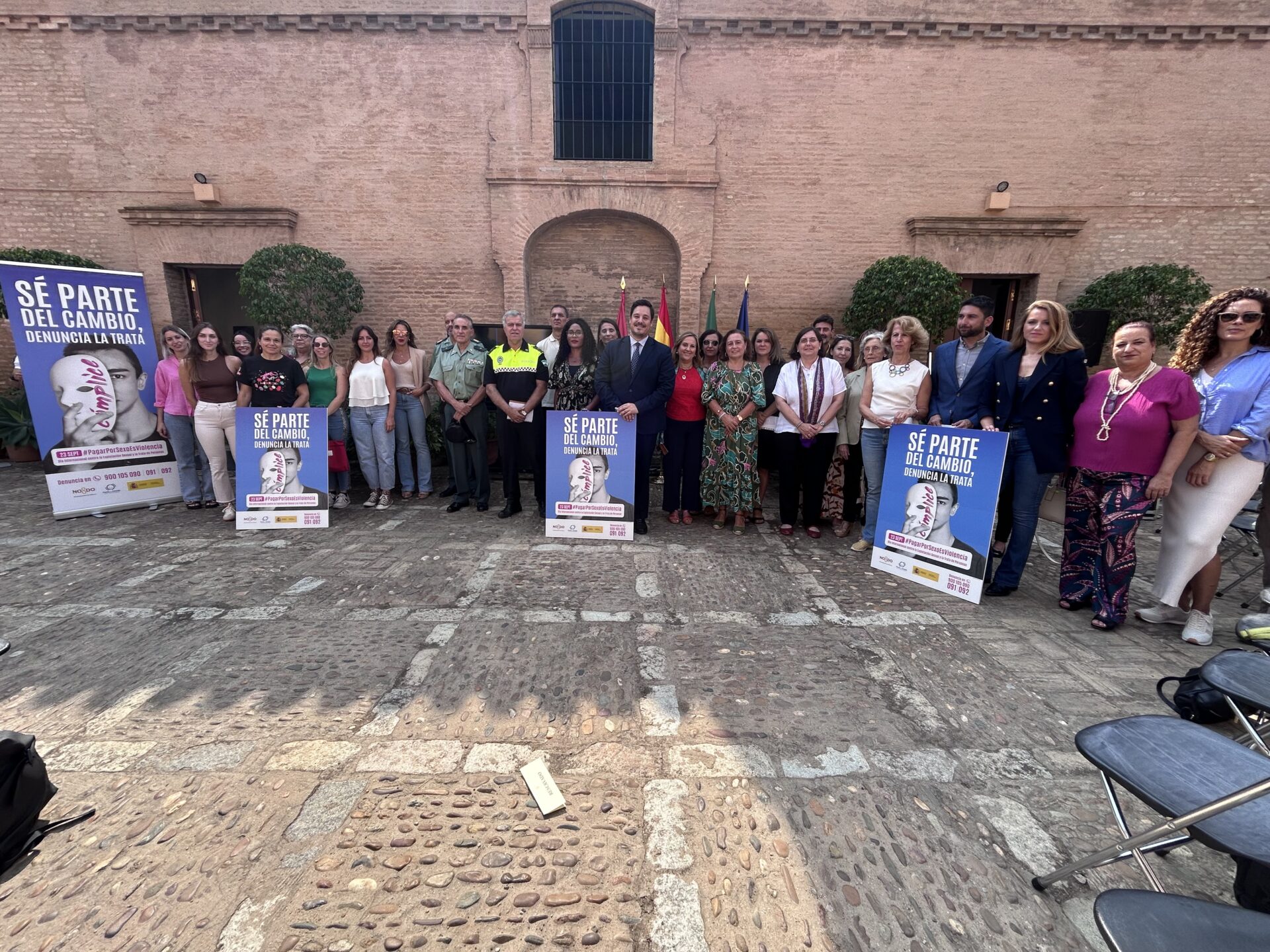 El Gobierno municipal lanza la campaña “Sé parte del cambio, denuncia la trata” contra la explotación sexual