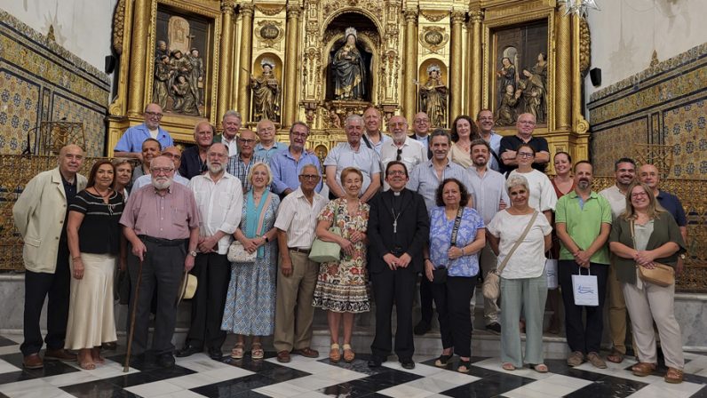 Encuentro de los diáconos permanentes con el obispo auxiliar, monseñor Valdivia