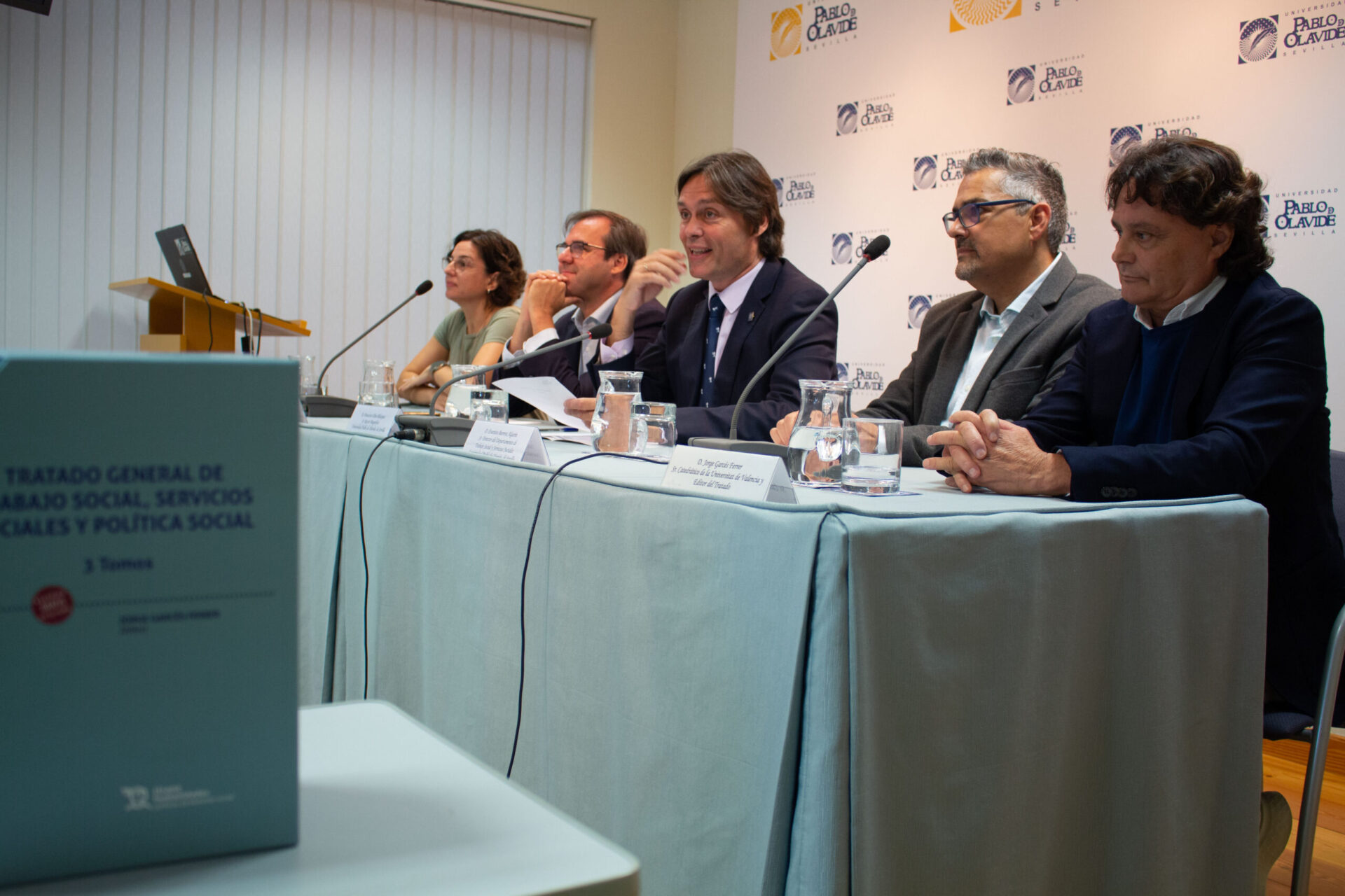 Presentación en la UPO del libro ‘Tratado General de Trabajo Social, Servicios Sociales y Política Social’