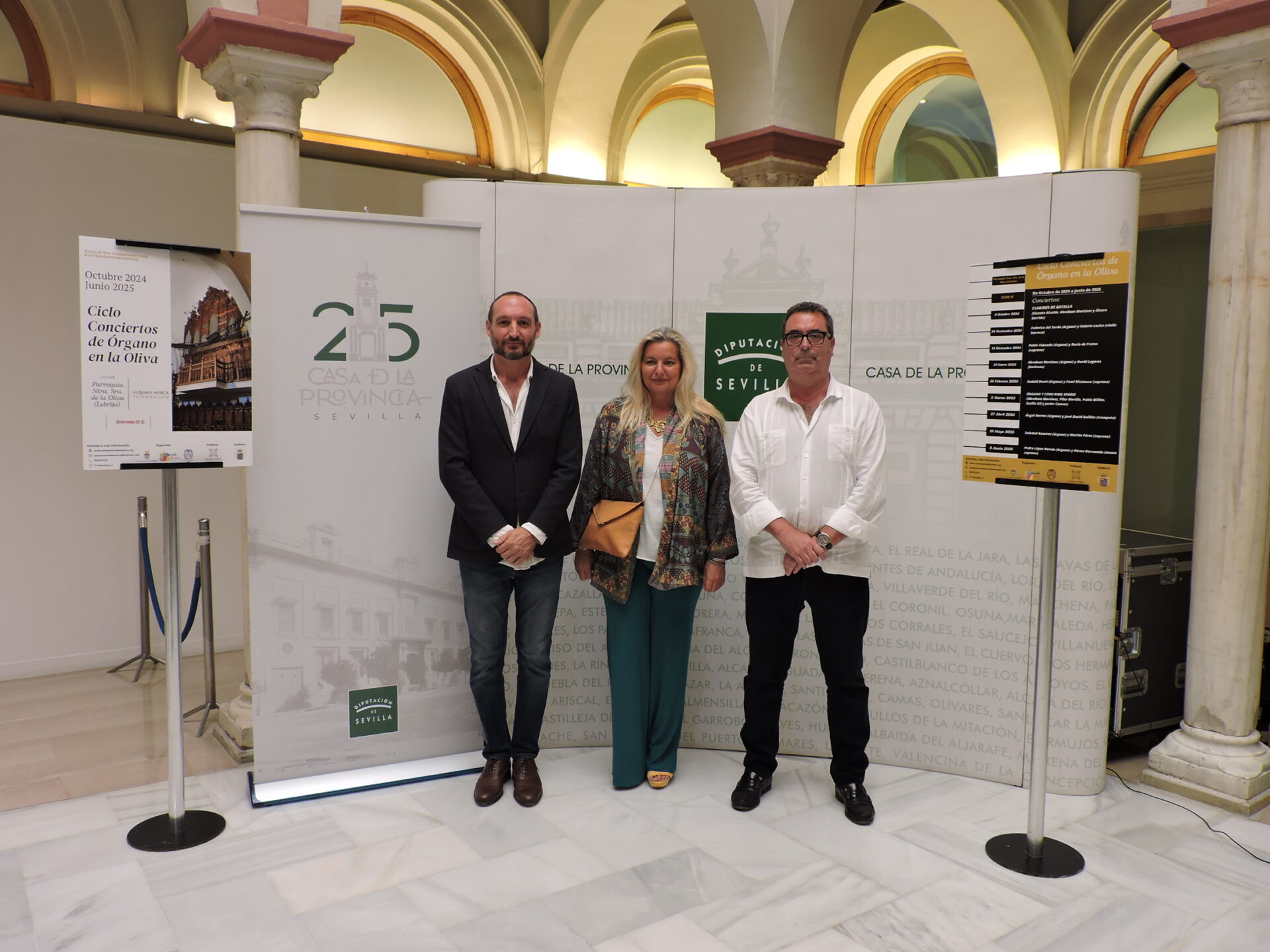 Ciclo de conciertos de órgano en Santa María de la Oliva de Lebrija