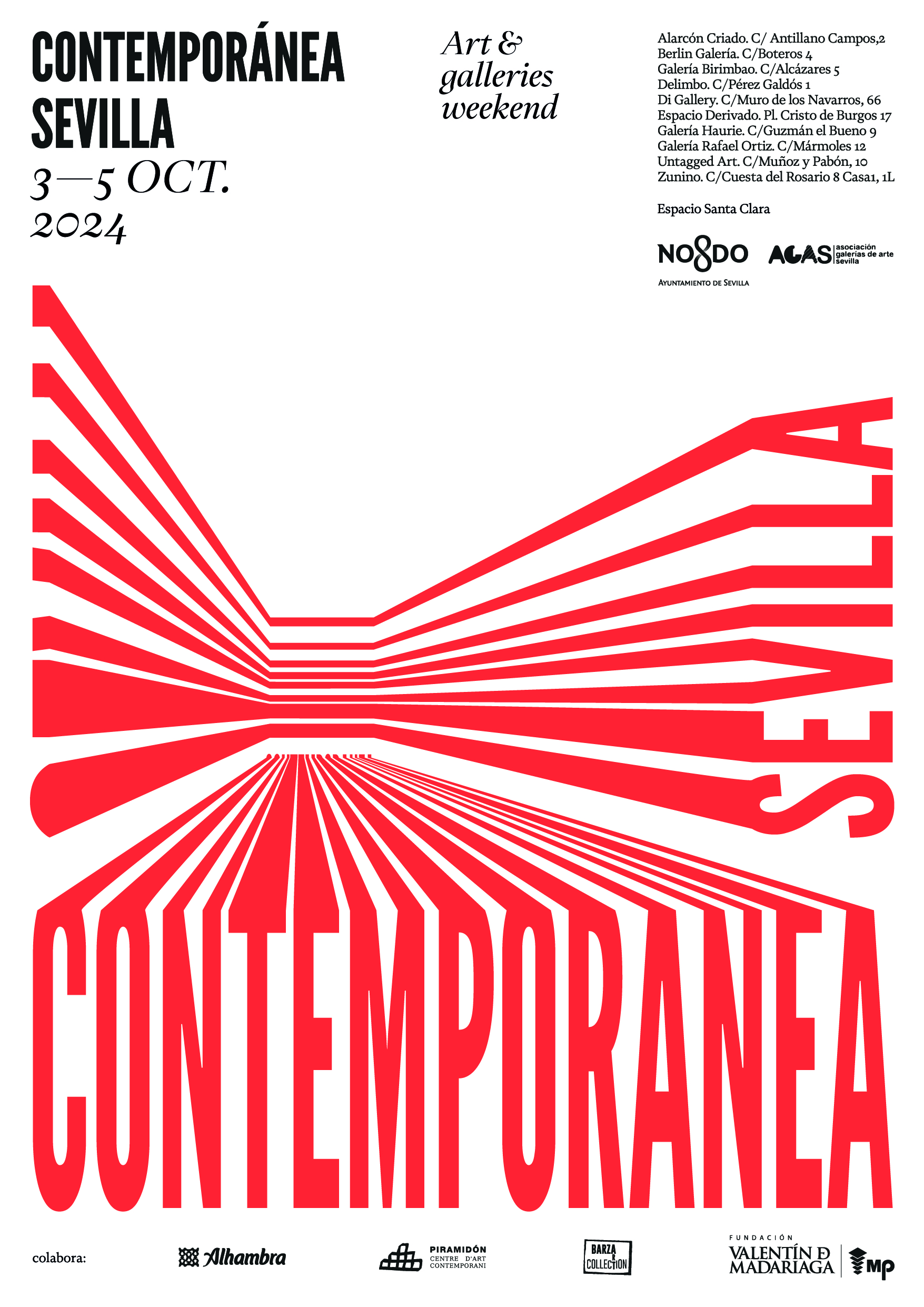 El Ayuntamiento presenta  Contemporánea Sevilla, la gran cita del arte contemporáneo dedicada a las galerías de la ciudad