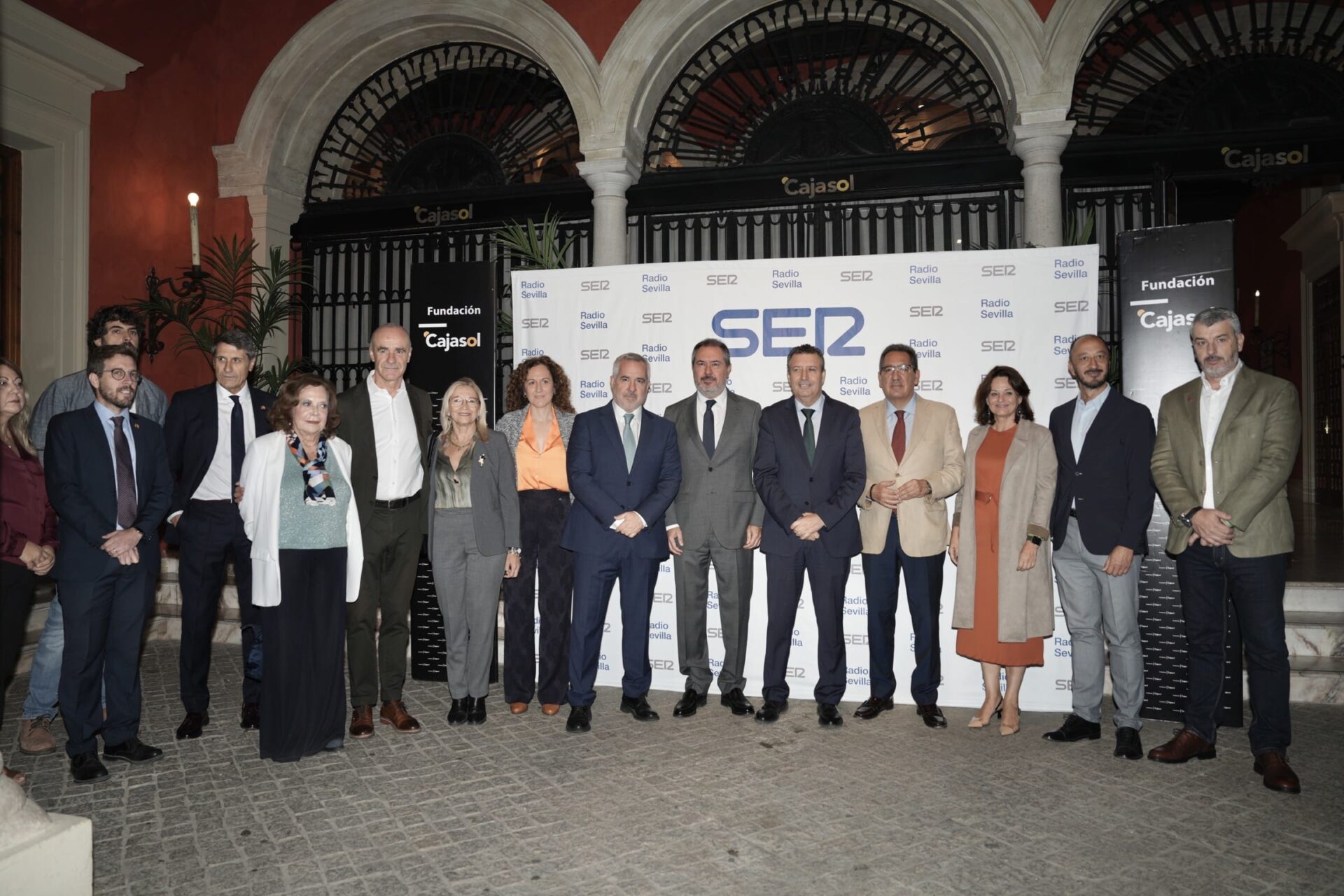 Javier Fernández, presidente de la Diputación de Sevilla, en los Encuentros SER en Fundación Cajasol