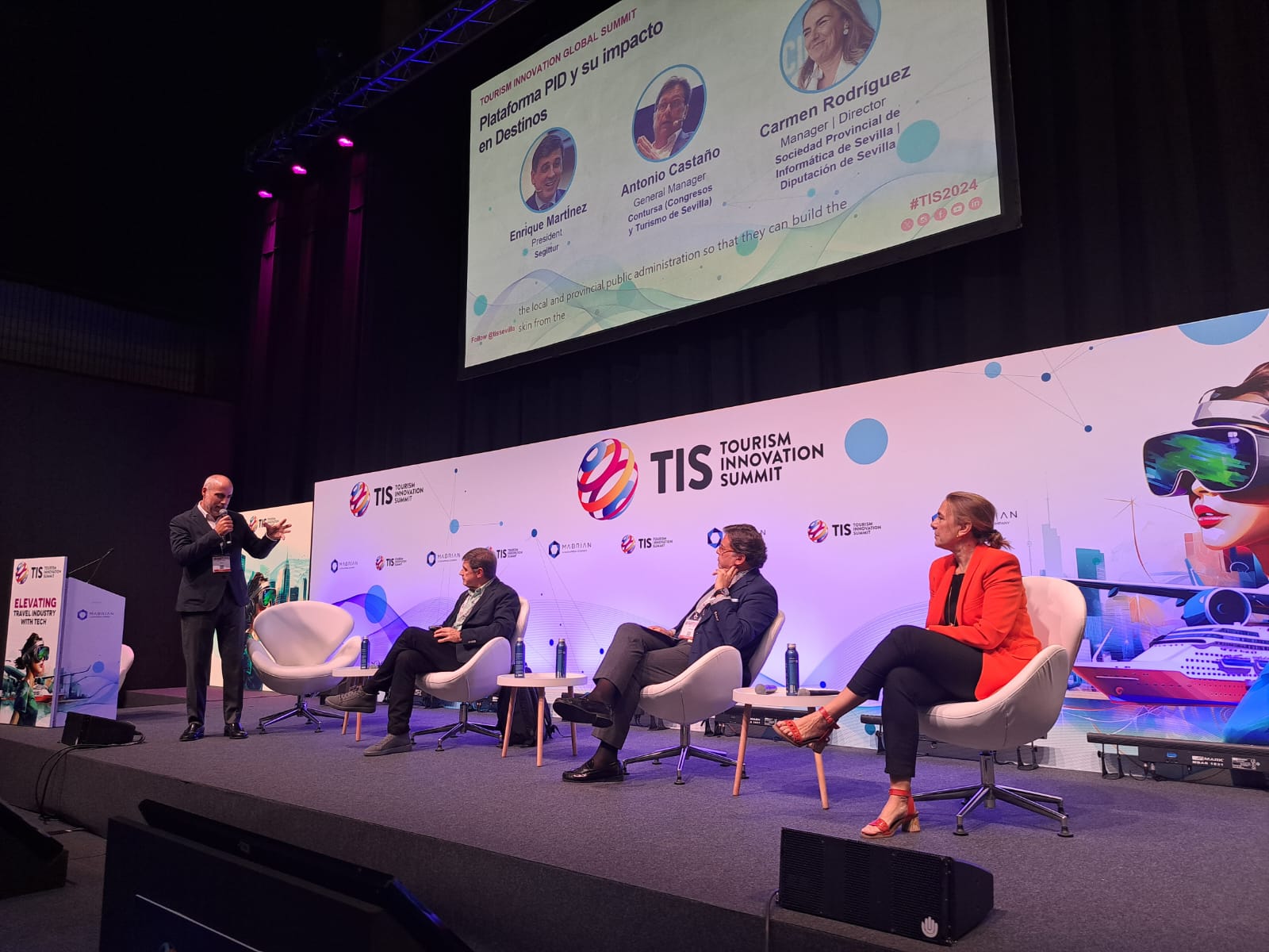 La Diputación de Sevilla presenta en el Tourism Innovation Summit sus avances en turismo inteligente