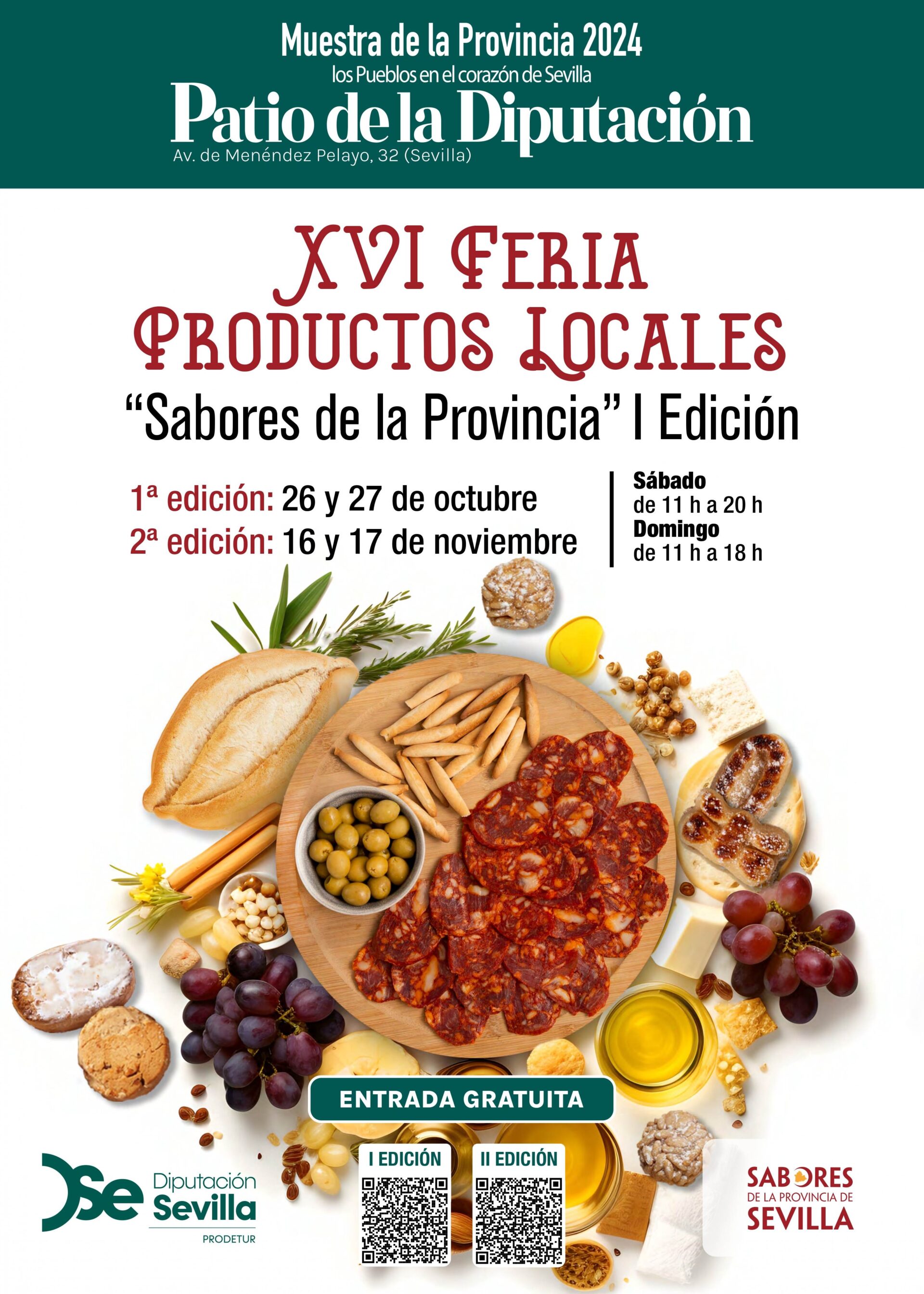 37 empresas agroalimentarias locales acercan a los visitantes del patio de la Diputación sus mejores productos