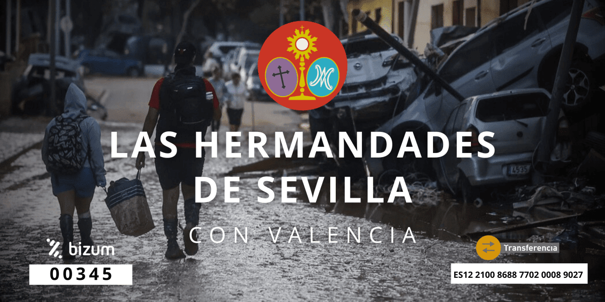 EL CONSEJO DE HERMANDADES LANZA UNA CAMPAÑA SOLIDARIA EN AYUDA A LA COMUNIDAD VALENCIANA
