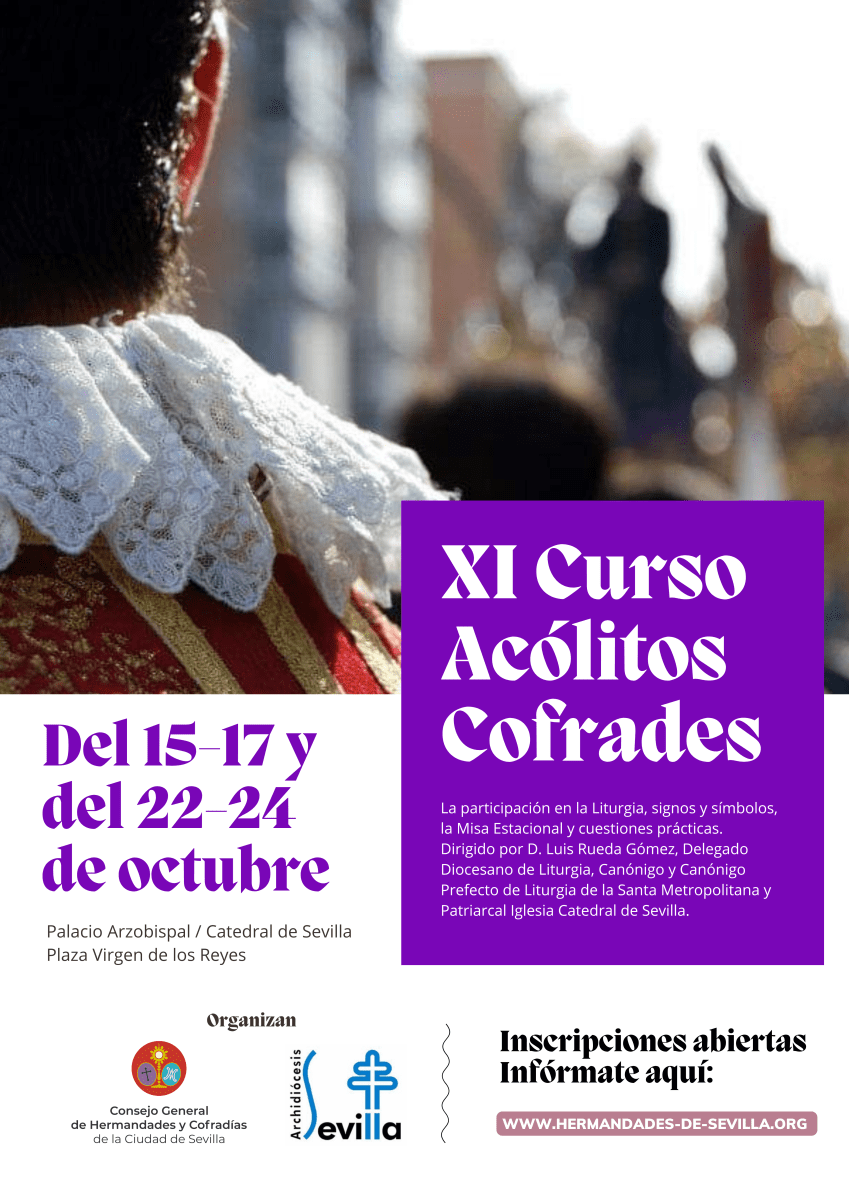 XI CURSO DE ACÓLITOS COFRADES