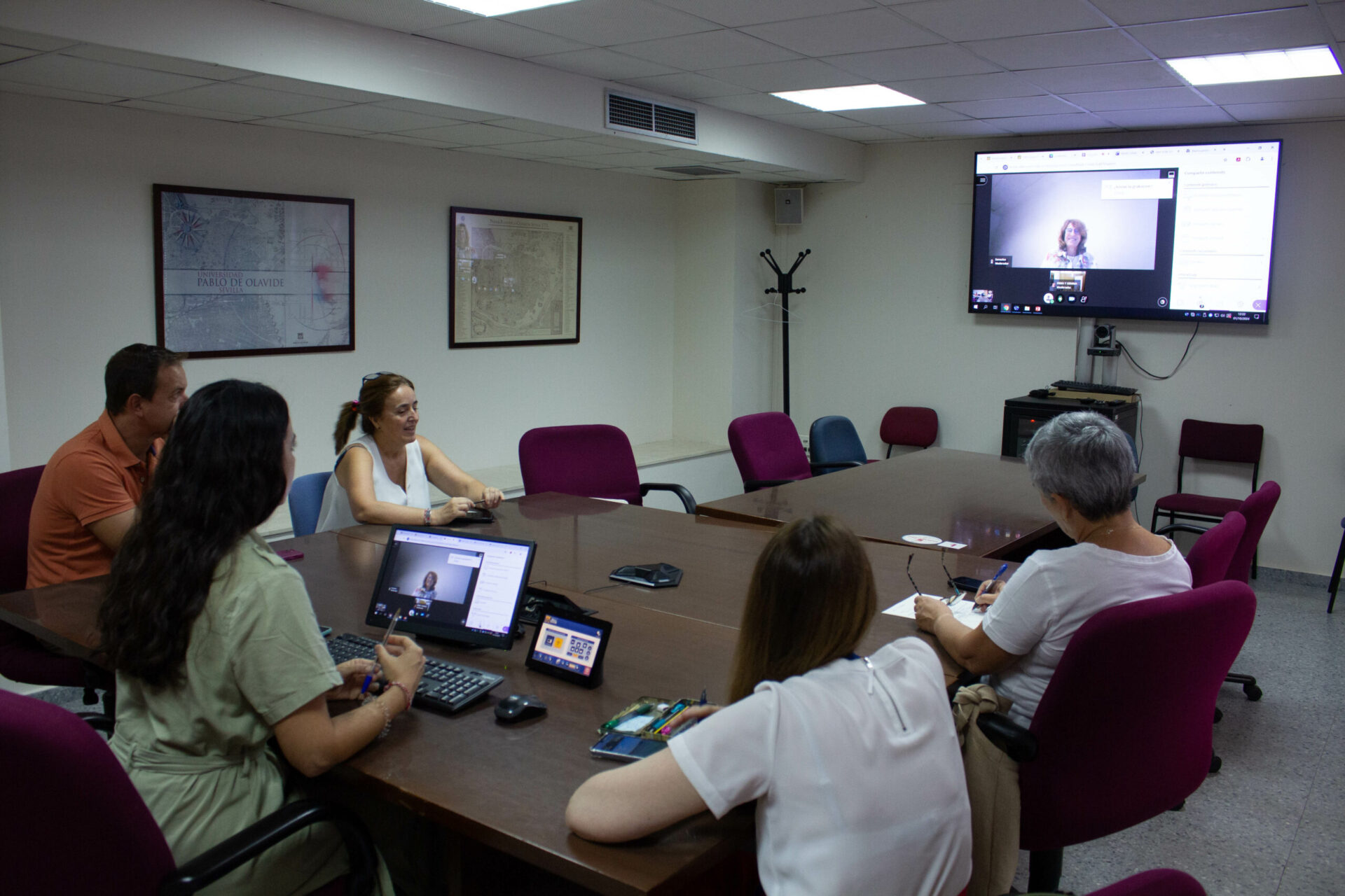 El equipo interdisciplinar español del Proyecto Atlas se reúne en la Universidad Pablo de Olavide