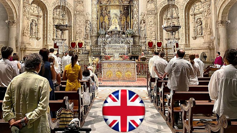 La Catedral ofrecerá la misa en inglés todos los sábados