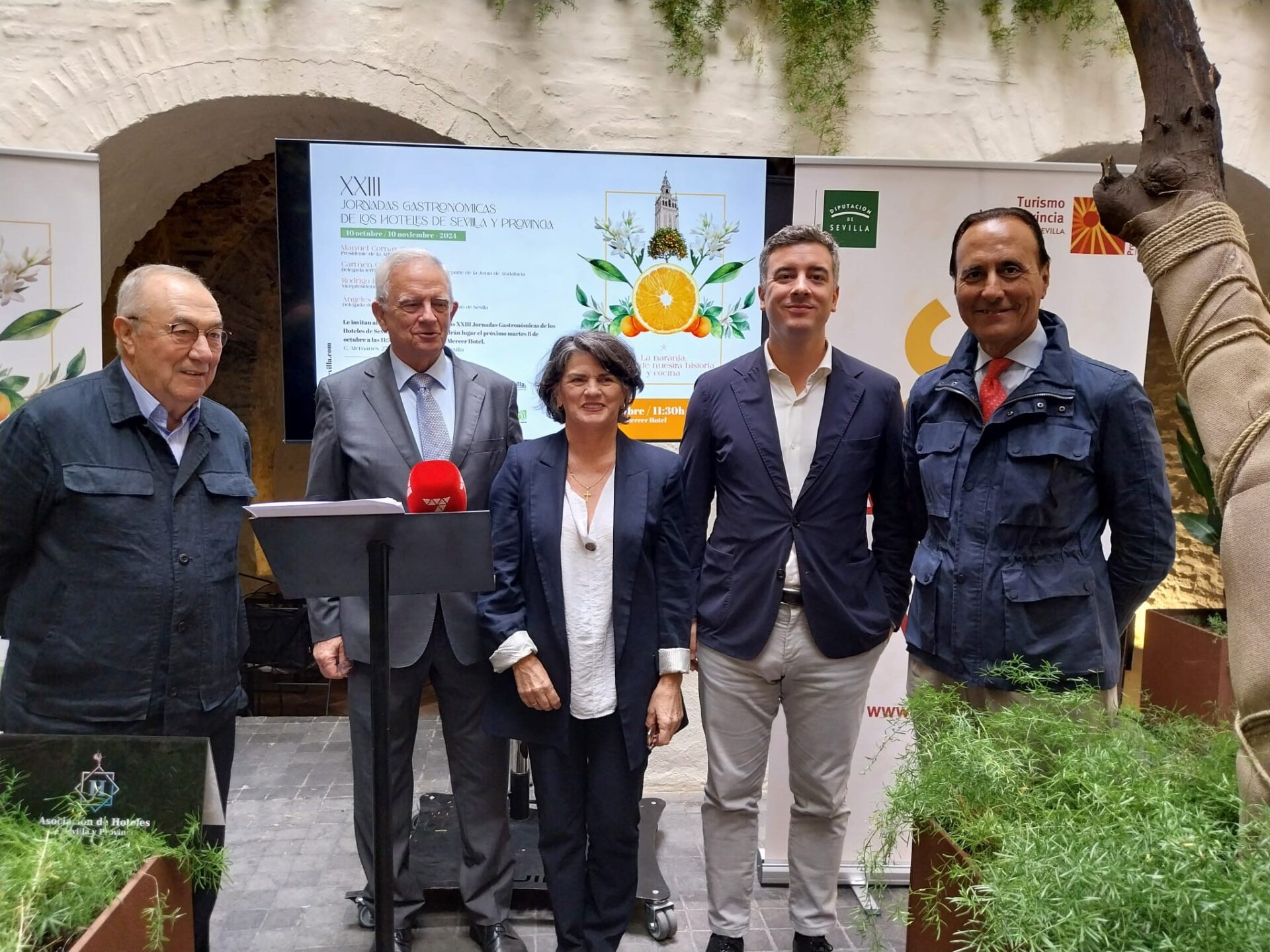 La Asociación de Hoteles de Sevilla y Provincia presentan la XXIII edición de sus jornadas gastronómicas con la naranja como protagonista