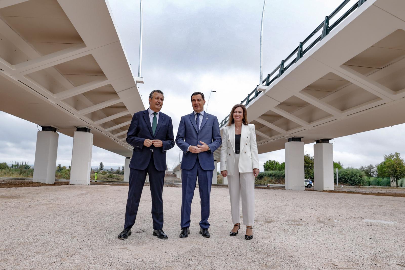 La provincia mejora su movilidad por el norte metropolitano con el Viaducto de La Rinconada