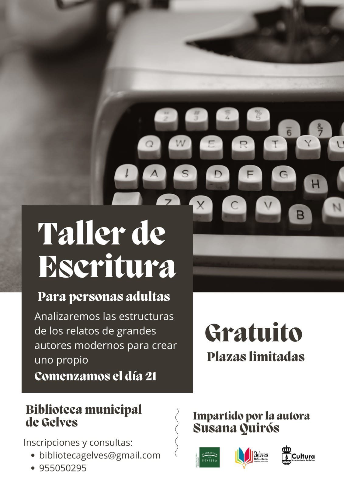 Taller de Escritura para personas adultas