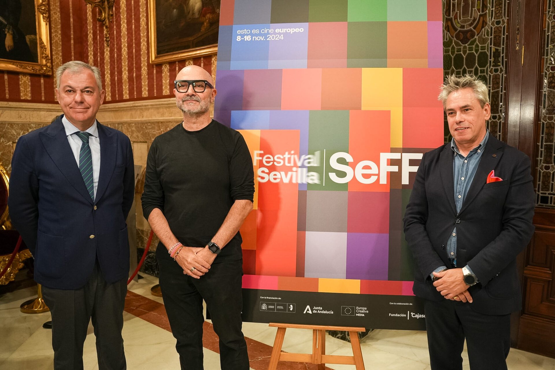 El alcalde Sanz presenta la XXI edición del Festival de Cine Europeo de Sevilla