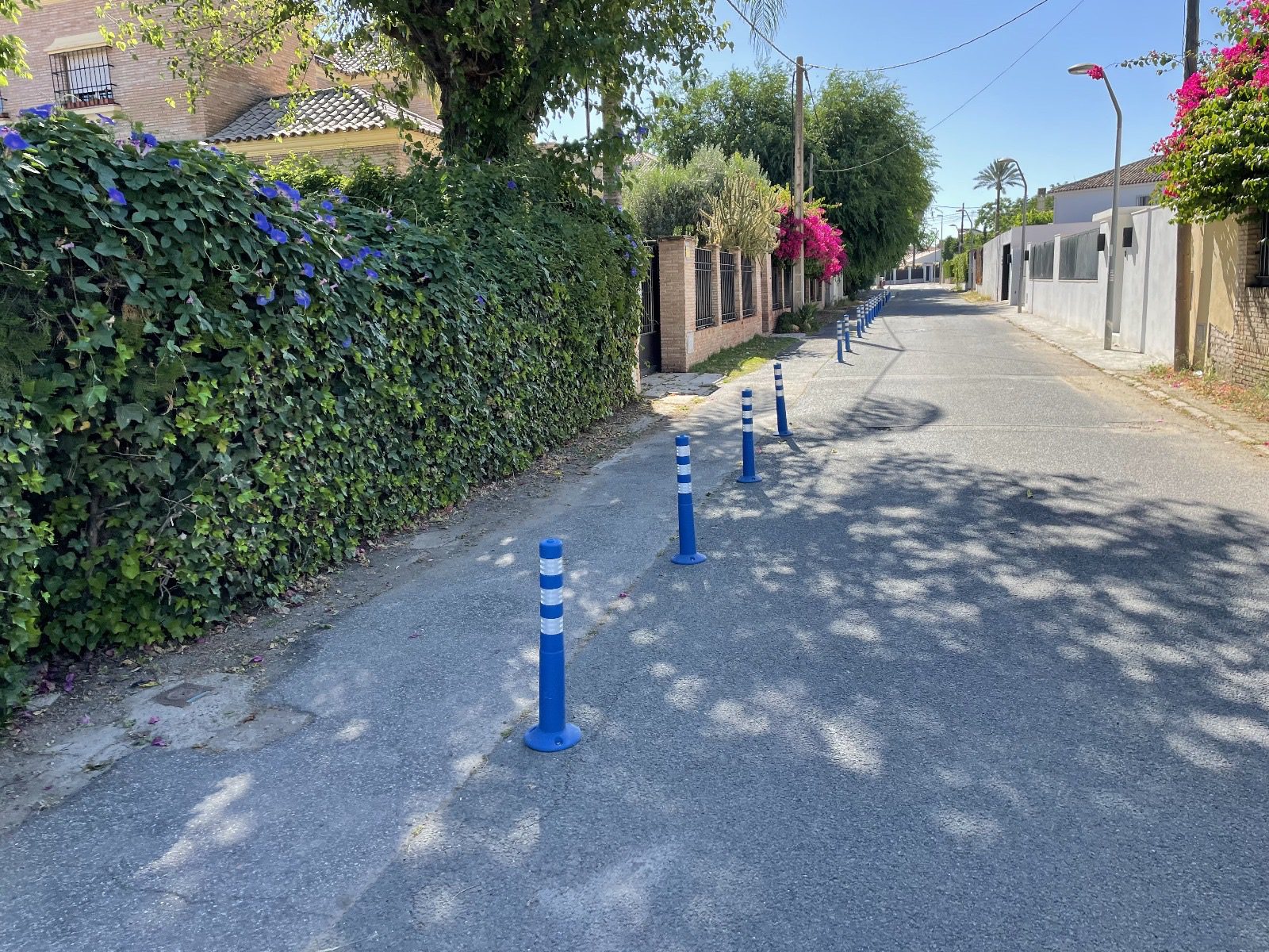 El gobierno de Sanz mejorará los itinerarios escolares y peatonales de Santa Clara en calles donde no existía ni acerado