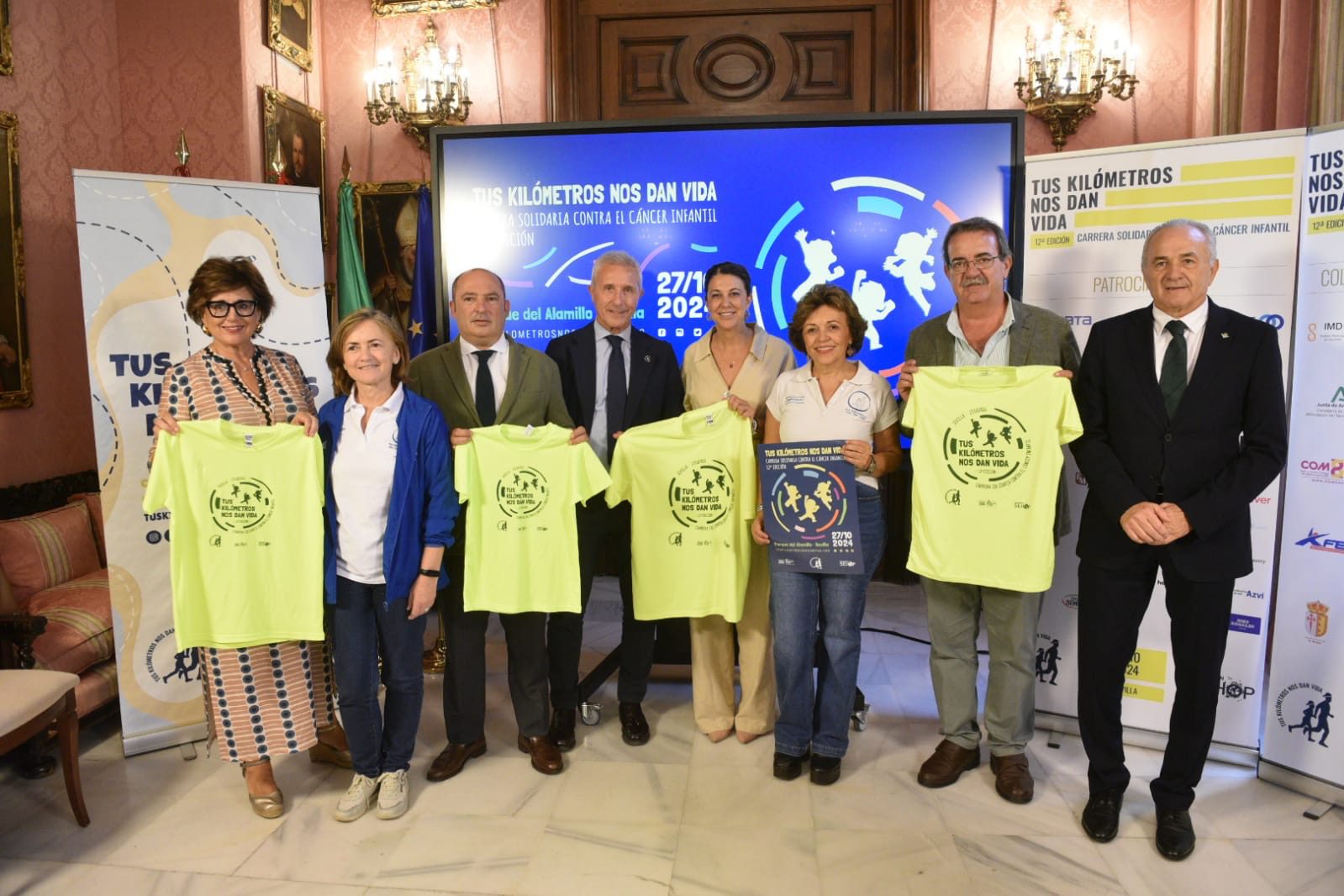 El Ayuntamiento de Sevilla colabora con la carrera solidaria para luchar contra el cáncer infantil ‘Tus kilómetros nos dan vida’