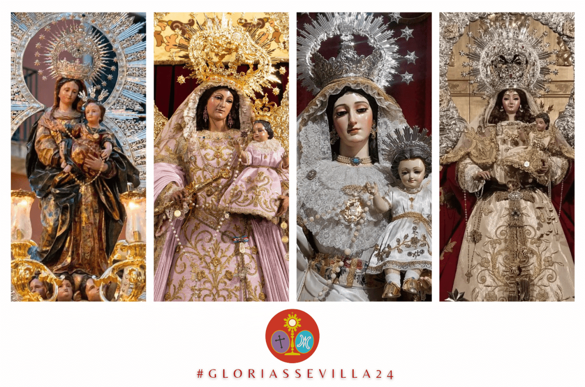 CUATRO PROCESIONES DE GLORIA SE CELEBRAN ESTE FIN DE SEMANA EN SEVILLA