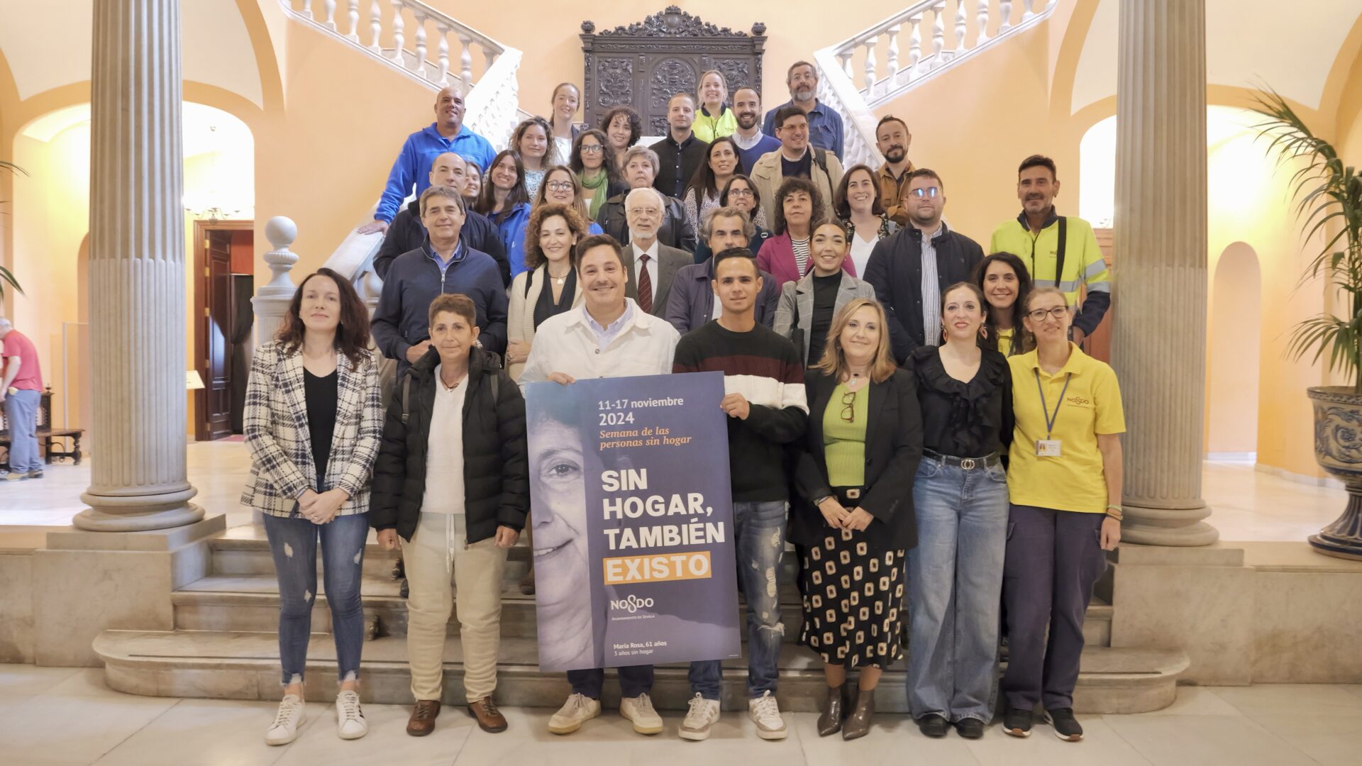 El Ayuntamiento presenta la campaña y programación de la Semana de las Personas Sin Hogar bajo el lema “Sin hogar, también existo”