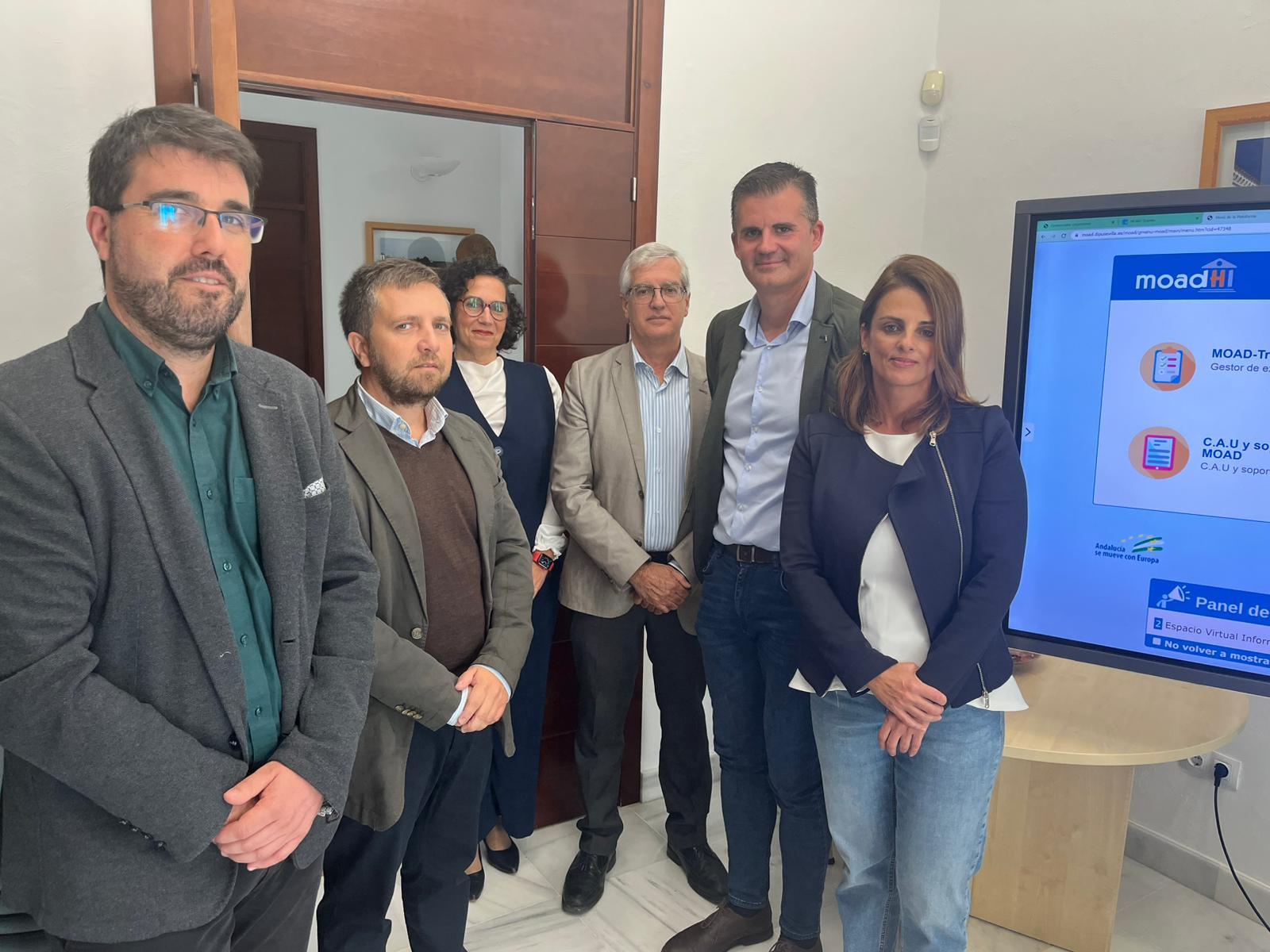 La apuesta digital de la Diputación de Sevilla permite que 66 ayuntamientos sevillanos ya tramiten electrónicamente sus expedientes