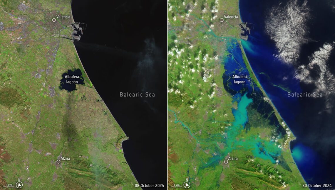 El cambio climático intensificó la DANA que provocó devastadoras inundaciones en el Levante y Sur de España, según el equipo de Climameter