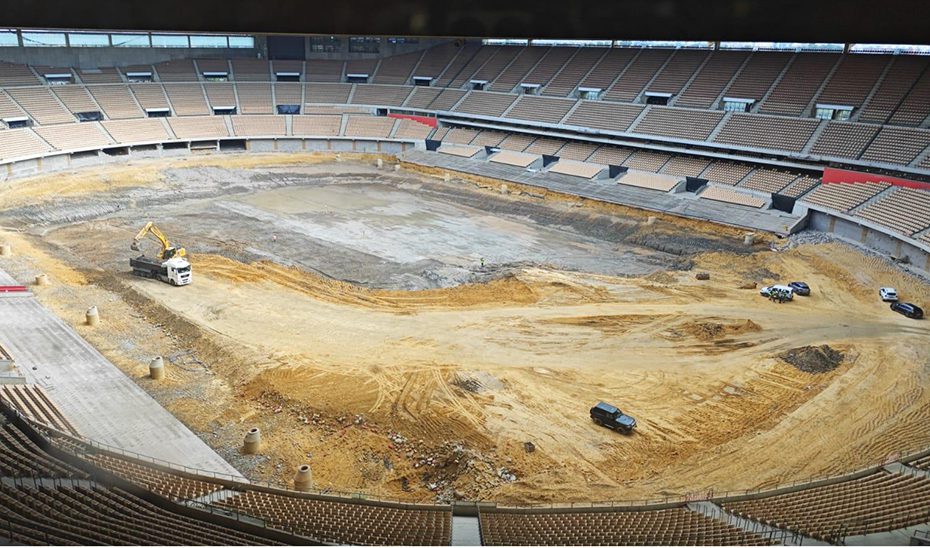 Comienza la segunda fase de las obras para ampliar el graderío del ...
