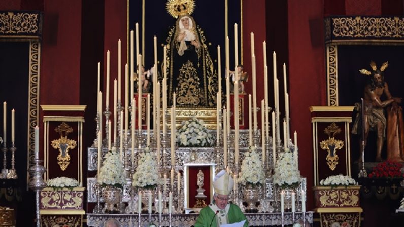 Monseñor Saiz Meneses: «La Virgen de la Victoria nos guía por el camino de la fe y del amor, de la libertad y la convivencia»